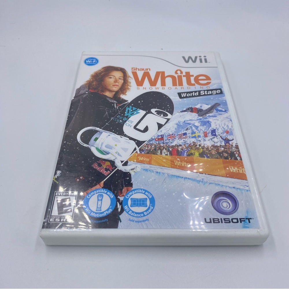 Shaun White Snowboarding: World Stage (Nintendo Wii, Wii U) GAME COMPLETE CIB